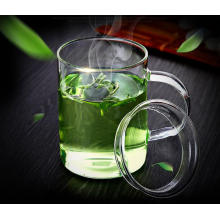 Hitzebeständigkeit Glas Teetasse Trinkglas für Großhandel
